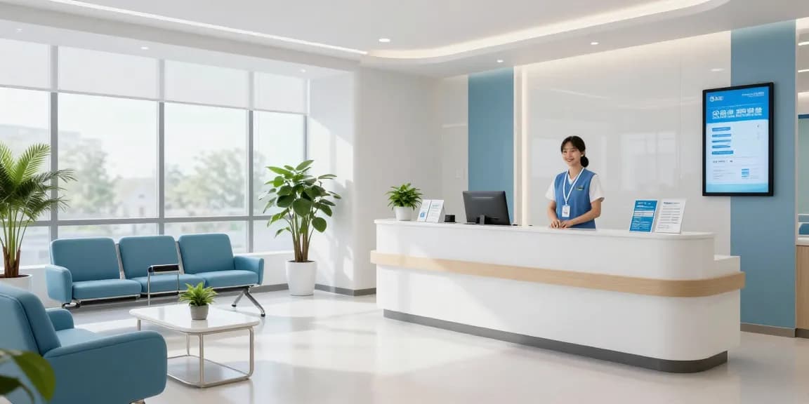 ACA open vs special enrollment in a welcoming healthcare environment with friendly staff at a health clinic.
