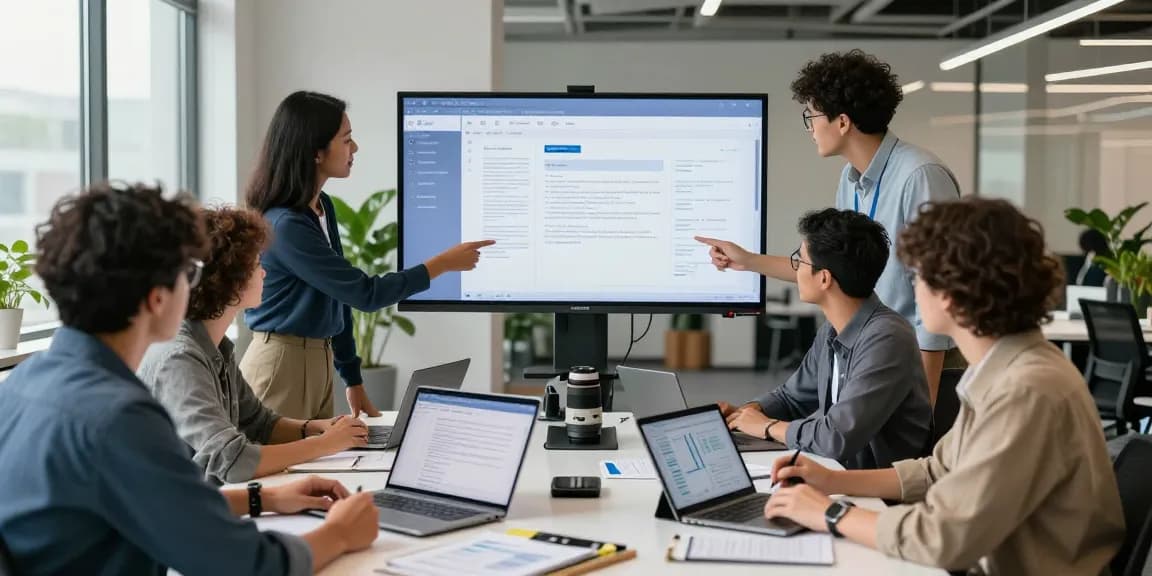 Detect fake PDF through advanced collaboration in a modern workspace.