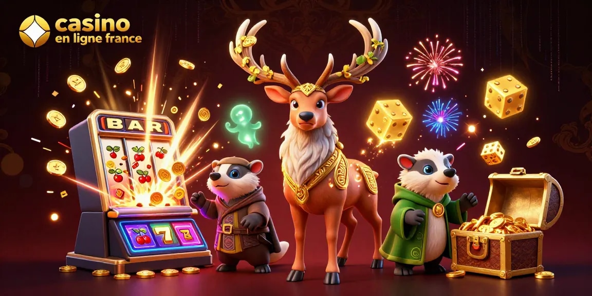 Jouez sur un casino en ligne France avec des machines à sous riches en gains et une ambiance féerique.