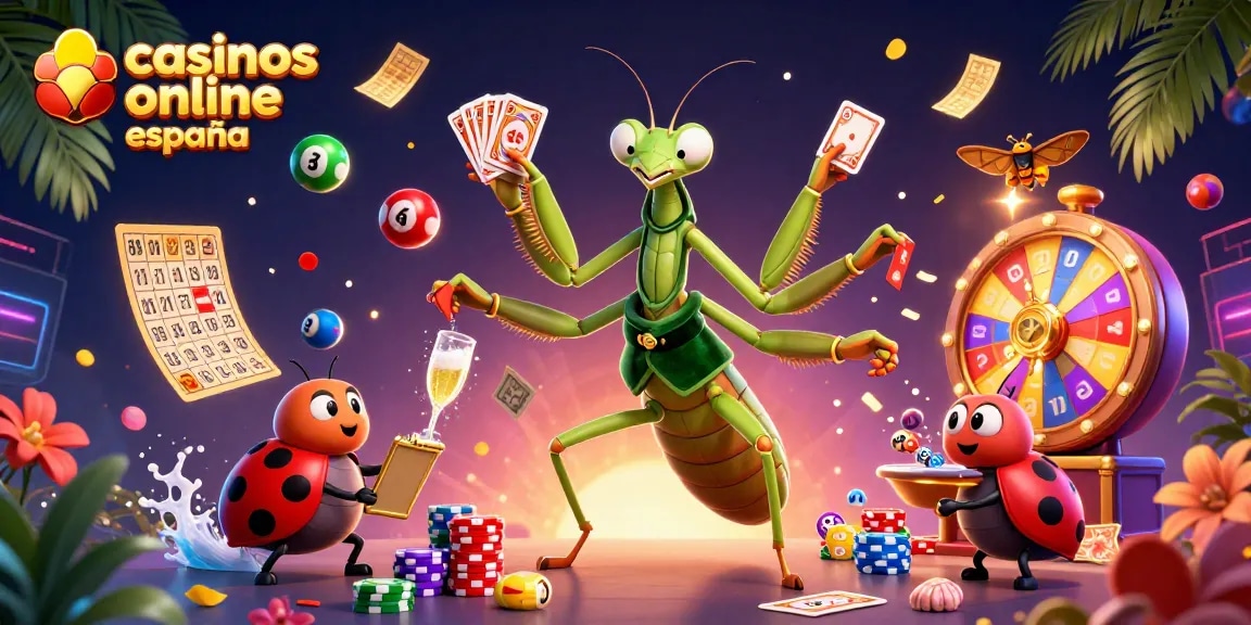 Imágenes dinámicas de casinos online en España, mostrando diversión y promociones atractivas.