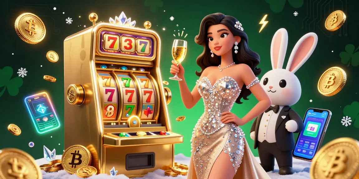 Gioca a slot emozionanti presso casino non aams con una donna glamour e l'emozione del jackpot.
