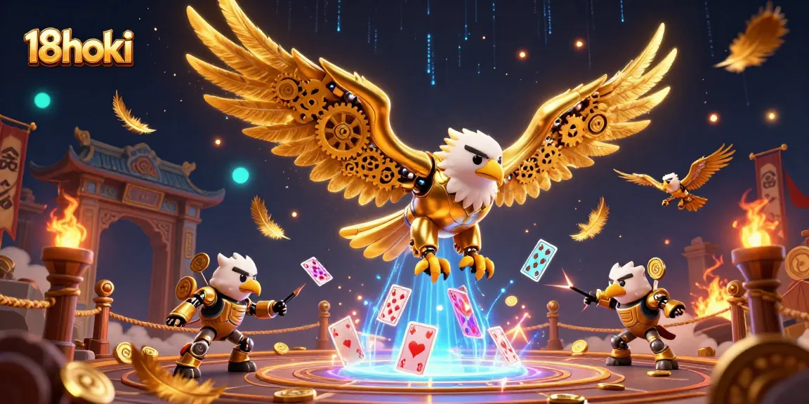 Experience thrilling moments of gameplay with 18hoki's dynamic casino scene showcasing excitement and winning potential.