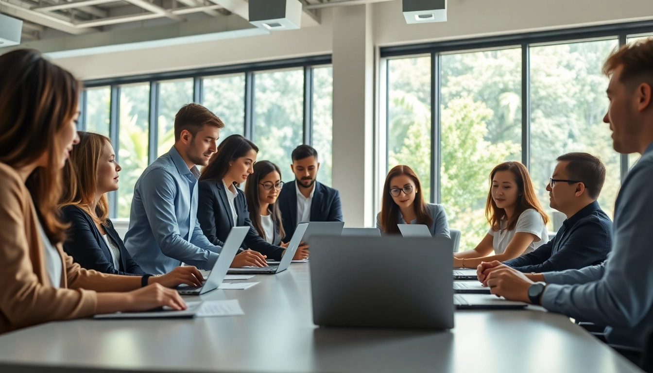 Effizientes Arbeiten bei https://alvionz.de/ mit einem vielfältigen Team in einem modernen Büro.