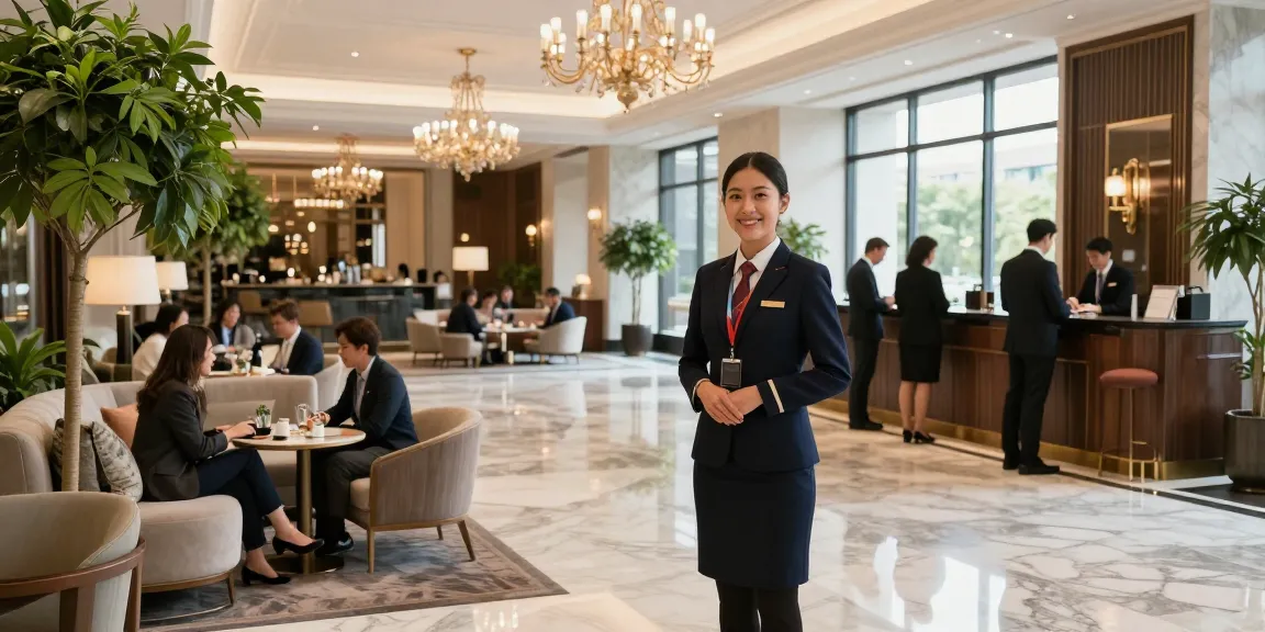 Discover the luxurious lobby of Carter Hotel with friendly staff welcoming guests at https://www.carterhotel.com.