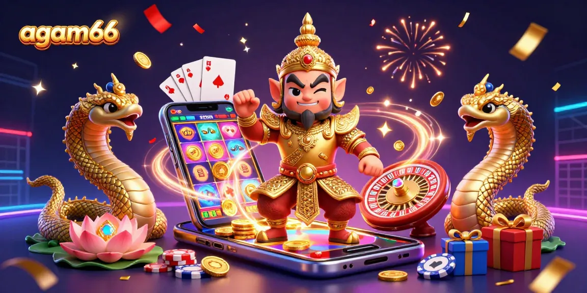 Experience spinning reels and vibrant games at agam66, a colorful online casino with exciting bonus opportunities.