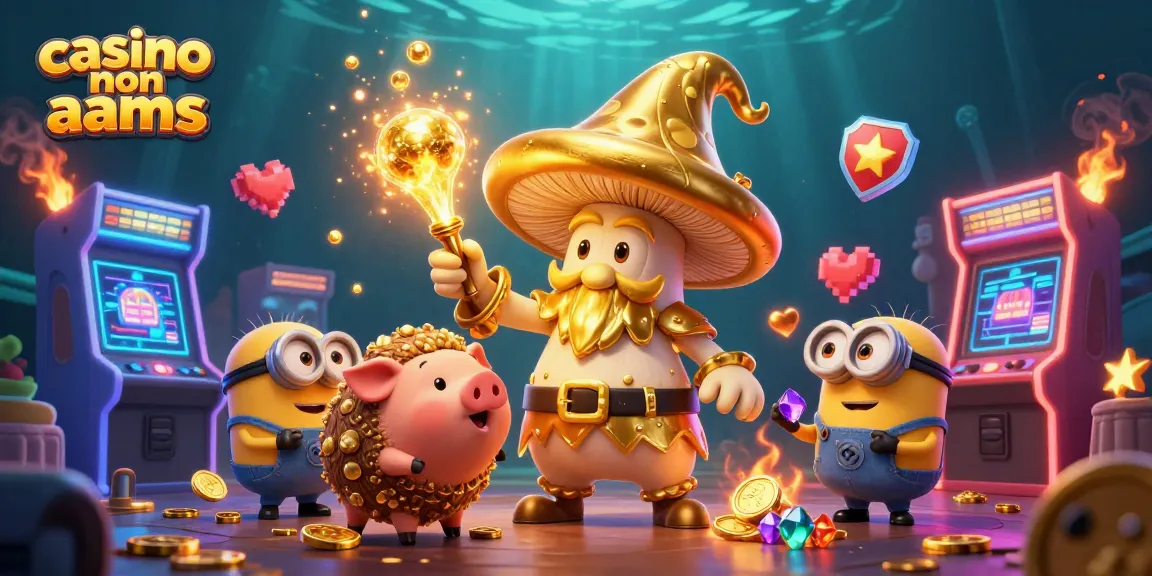 Gioca ai casino non AAMS con strategie vincenti e bonus esclusivi in un fantastico mondo 3D.