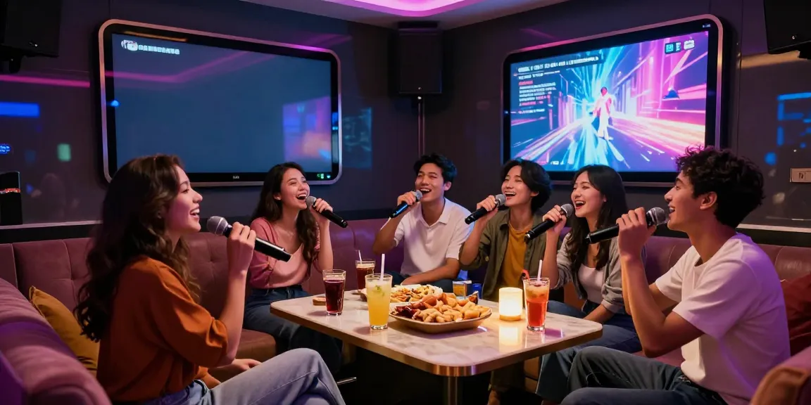 강남 달토에서 신나는 노래방 분위기와 친구들 즐거운 모습