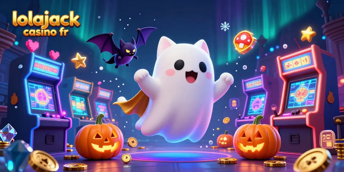 Explorez les jeux captivants de lolajack casino fr avec un chat fantôme et un vampire.