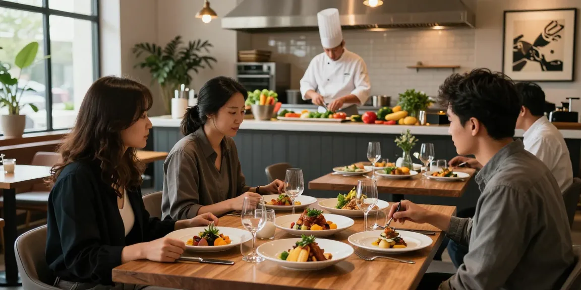 Sydney303 Login at a modern dining scene showcasing vibrant dishes and inviting restaurant atmosphere.
