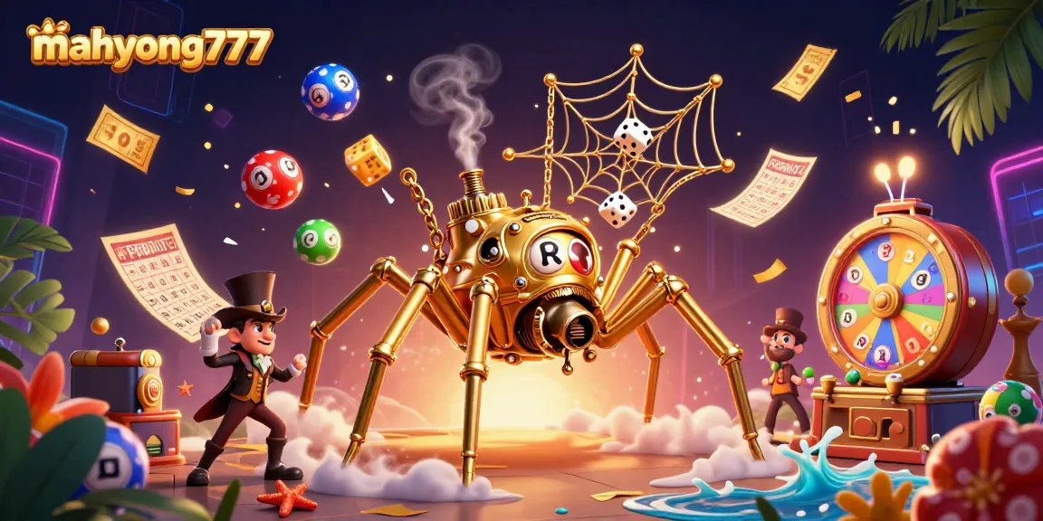Experience the excitement of mahyong777 with vibrant slots, dynamic elements, and engaging casino art.