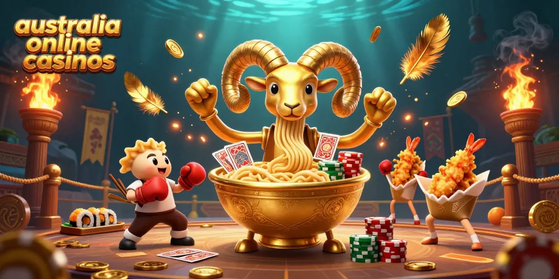 Experience thrilling action in australia online casinos with lively 3D characters and vibrant casino elements.