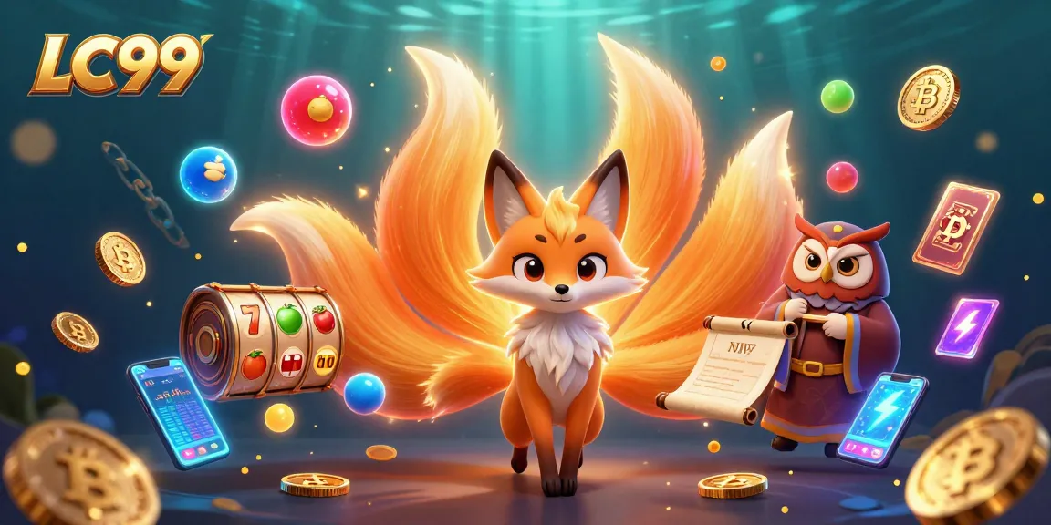 Experience high-paced slots winnings with LC99's vibrant casino adventure filled with spirits and glowing symbols.