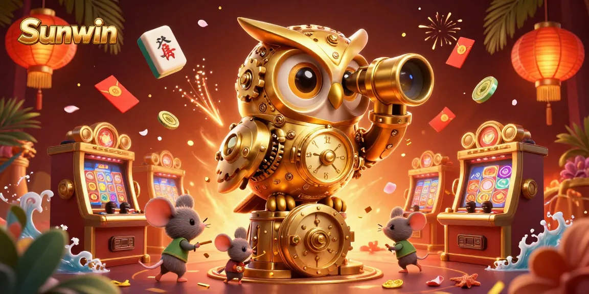 Experience the thrill of Sunwin as colorful characters illuminate the vibrant casino scene.