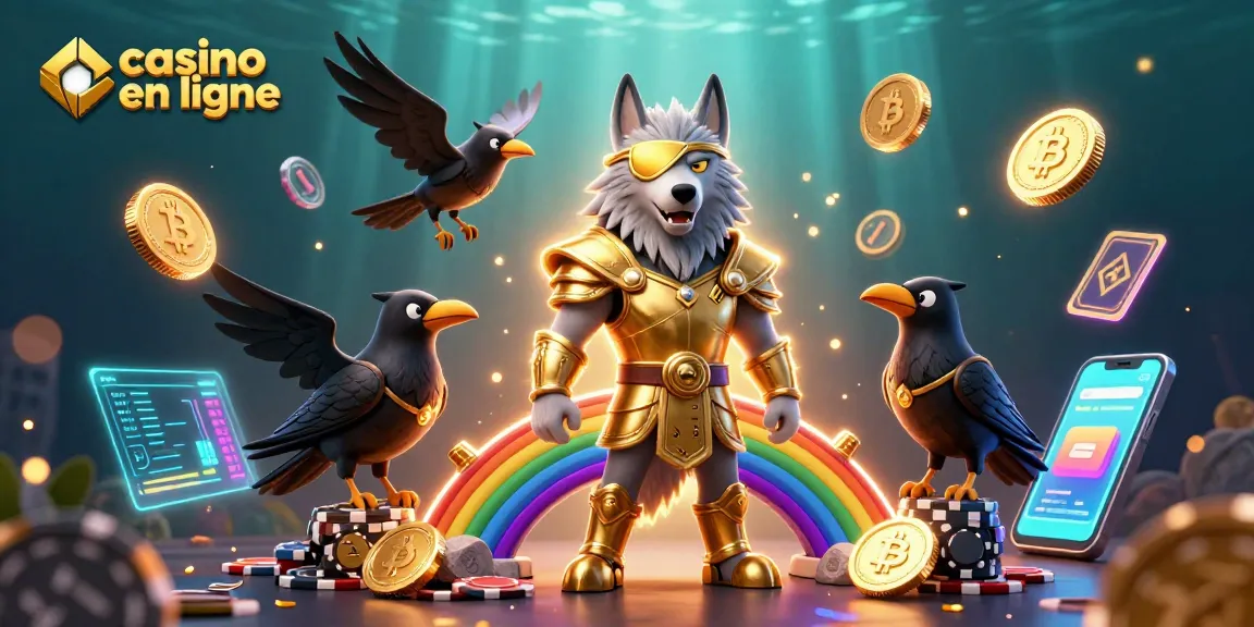 Jouez au casino en ligne dans une scène intrigante avec des éléments de jeu passionnants.