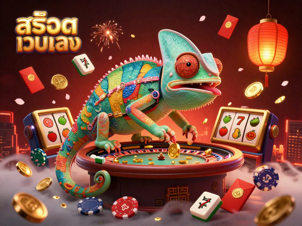 Engage with thrilling สล็อตเว็บตรง experiences featuring vibrant chameleon casino owner and dynamic game elements.