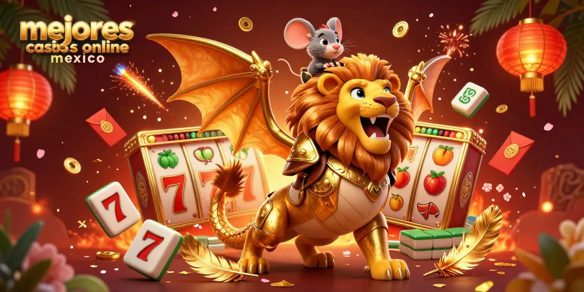 Descubre los mejores casinos online en México con elementos de juego y una escena vibrante.