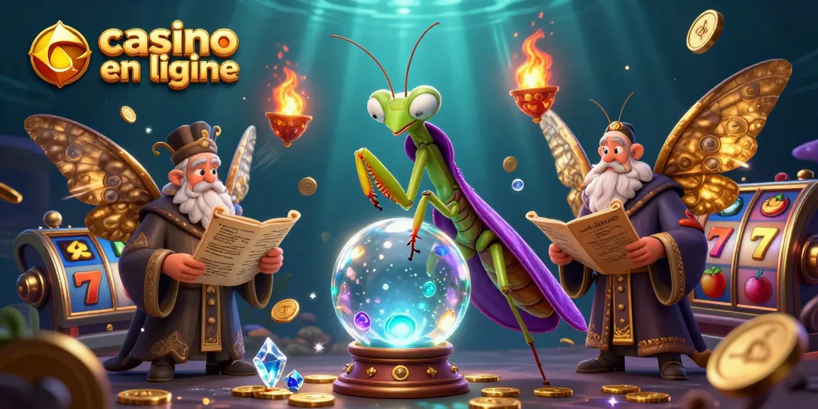 Jouez au casino en ligne avec des illustrations dynamiques de machines à sous et des personnages engageants.