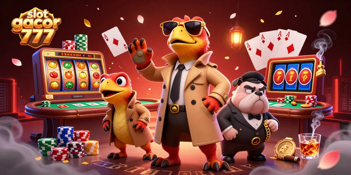 Immerse in the action of slot gacor 777 with entertaining raptors entering a VIP casino.