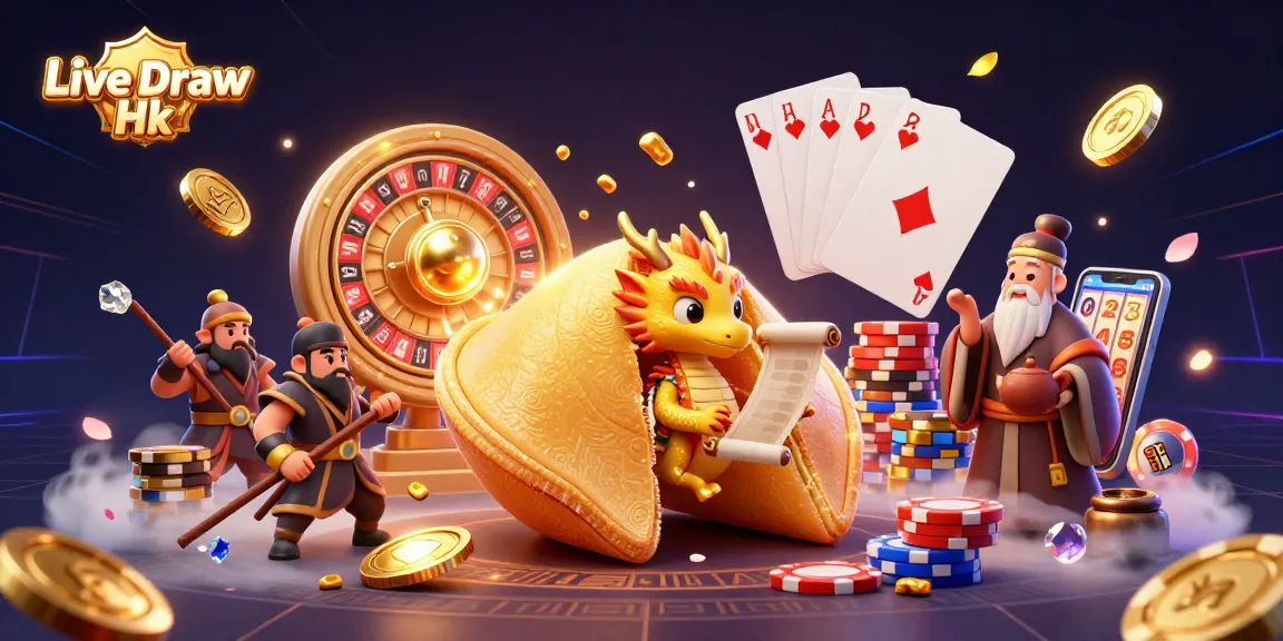 Experience thrilling excitement with Live Draw Hk showcasing winning combinations and vibrant casino elements.
