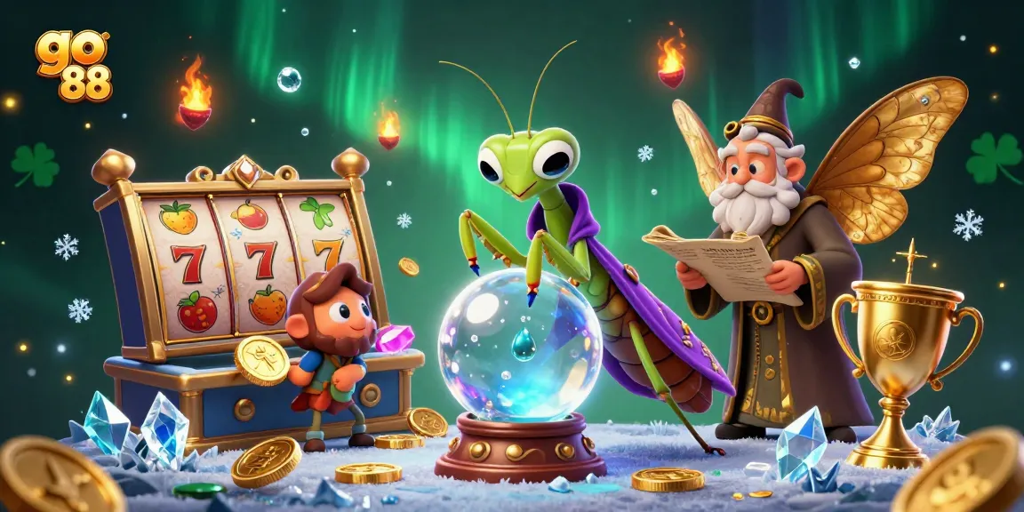 Engage with go 88's thrilling slot game action featuring vibrant 3D characters and dynamic casino elements.
