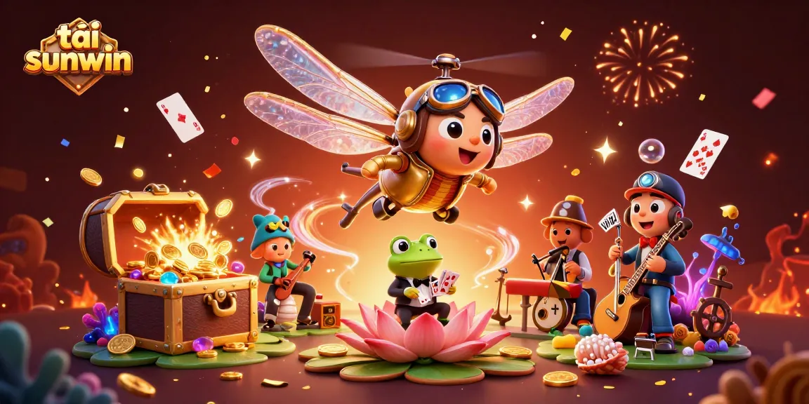 Win big with tải sunwin in a vibrant, detailed casino scene featuring animated characters and vibrant gameplay elements.