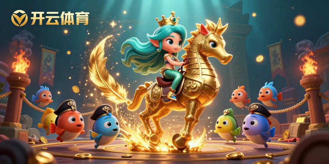 Experience thrilling games at 开云体育 with vibrant underwater characters and dynamic betting features.