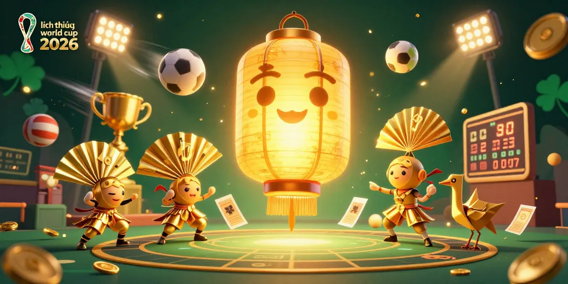 Experience the excitement of the lịch thi đấu world cup 2026 with vibrant casino elements and golden symbols