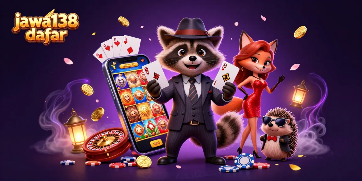 Engage with thrilling slot games at jawa138 daftar featuring vibrant characters and dynamic 3D elements