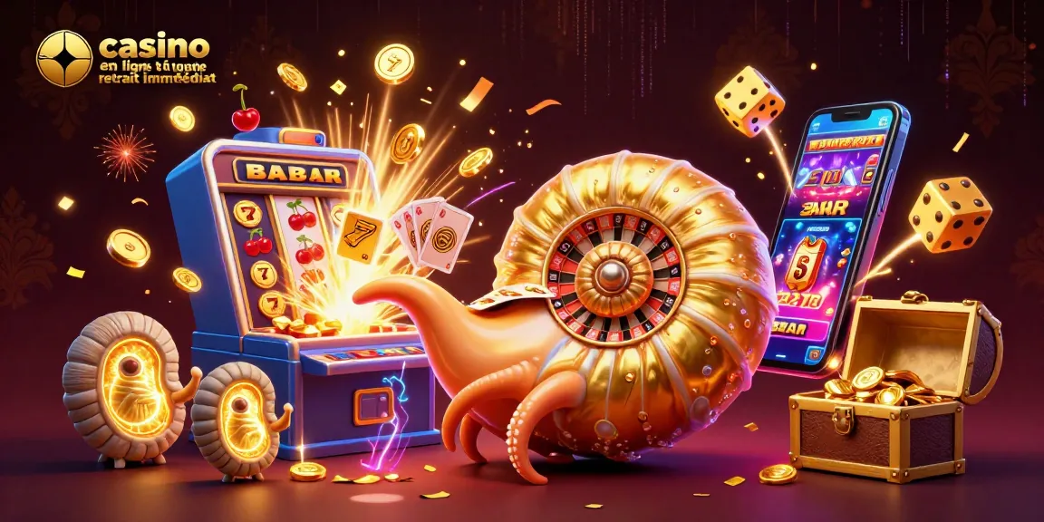 Découvrez le monde du casino en ligne retrait immédiat avec des nautilus géants et des machines à sous éblouissantes.