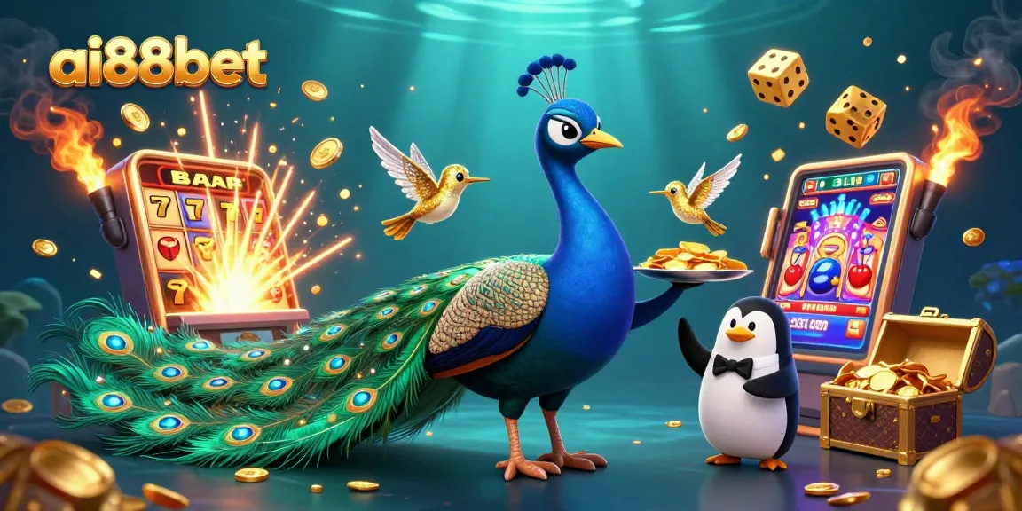 Experience the excitement of ai88bet with vibrant casino characters and action-packed gaming elements.